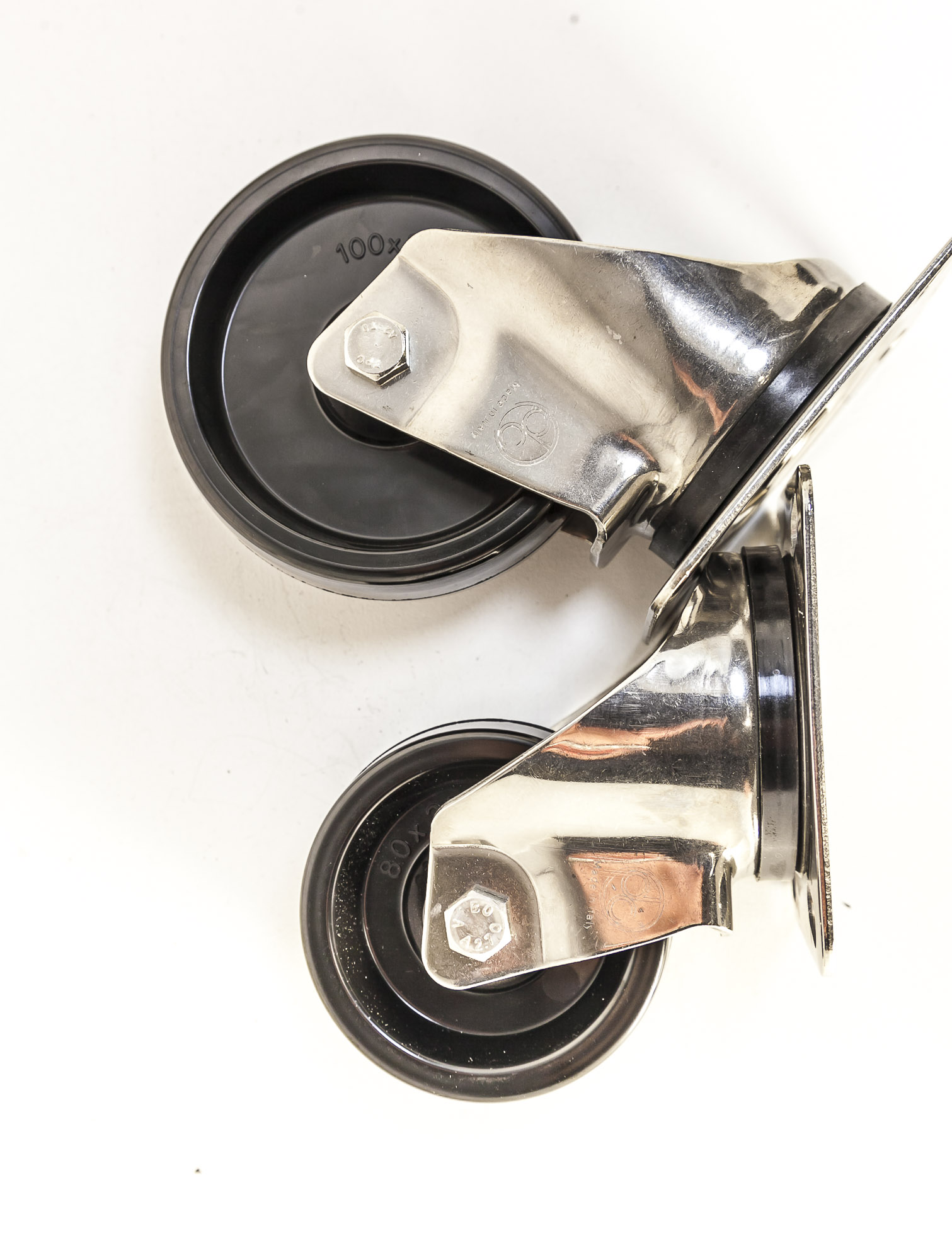 ruedas para carros panificadores